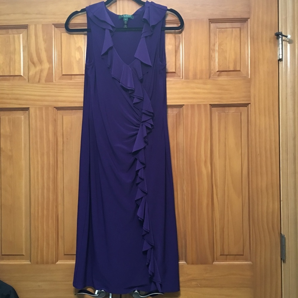 Lauren Ralph Lauren Purple Dress - Size 6
